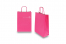 Sacs papier kraft avec anses rondes - rose vif, 220 x 100 x 310 mm, 90 gr | PIT Packaging.be/fr | Paysdesenveloppes