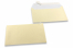 Champagne gekleurde enveloppen parelmoer - 114 x 162 mm | PIT Packaging.be | Enveloppenland