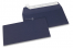 Enveloppes papier colorées - Bleu foncé, 110 x 220 mm | PIT Packaging.be/fr | Paysdesenveloppes