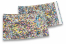 Enveloppes aluminium métallisées colorées - argent holographique 114 x 162 mm | PIT Packaging.be/fr | Paysdesenveloppes