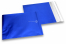 Enveloppes aluminium métallisées mat - bleu foncé 165 x 165 mm | PIT Packaging.be/fr | Paysdesenveloppes