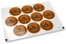 Sluitzegels doop - mi bautizo bruin met zwarte krans | PIT Packaging.be | Enveloppenland