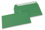 110 x 220 mm - Donkergroen gekleurde papieren enveloppen | PIT Packaging.be | Enveloppenland