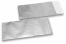 Enveloppes aluminium métallisées mat - argent 110 x 220 mm | PIT Packaging.be/fr | Paysdesenveloppes
