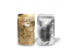 Stazakken metallic transparant - goud metallic, 130 x 225 x 70 mm - 500 ml | PIT Packaging.be | Enveloppenland