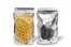 Sachets stand-up métalliques transparents - argent métallisé, 180 x 290 x 90 mm - 1000 ml | PIT Packaging.be/fr | Paysdesenveloppes