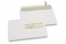 Enveloppes pour imprimante laser, 156 x 220 mm (EA5), fenêtre à droite 40 x 110 mm, position de la fenêtre à 15 mm du droite et à 66 mm du bas  | PIT Packaging.be/fr | Paysdesenveloppes