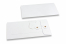 Enveloppen met Japanse sluiting - 110 x 220 mm, wit | PIT Packaging.be | Enveloppenland