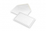Enveloppes pour faire-part de décès - Blanc + Double bordure, 120 x 185 mm | PIT Packaging.be/fr | Paysdesenveloppes