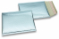 Luchtkussen enveloppen ECO metallic - ijsblauw 180 x 250 mm | PIT Packaging.be | Enveloppenland