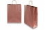 Papieren draagtassen gedraaide handgreep - metallic rood, 320 x 120 x 410 mm, 100 gr | PIT Packaging.be | Enveloppenland