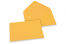 Enveloppes colorées pour cartes de voeux - jaune or, 125 x 175 mm | PIT Packaging.be/fr | Paysdesenveloppes