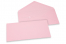 Wenskaart enveloppen gekleurd - lichtroze, 110 x 220 mm | PIT Packaging.be | Enveloppenland