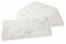 Marmer enveloppen - 110 x 220 mm, marmer grijs, zonder binnenvoering | PIT Packaging.be | Enveloppenland