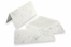 Marmer envelop (110 x 220 mm) en kaart (105 x 210 mm) - marmer grijs, binnenvoering grijs | PIT Packaging.be | Enveloppenland