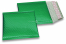 Luchtkussen enveloppen ECO metallic - groen 165 x 165 mm | PIT Packaging.be | Enveloppenland