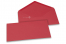 Wenskaart enveloppen gekleurd - rood, 110 x 220 mm | PIT Packaging.be | Enveloppenland