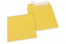 160 x 160 mm -  Boterbloem geel gekleurde papieren enveloppen | PIT Packaging.be | Enveloppenland
