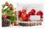 Enveloppes à bulles pour Noël, Blanc + boules de Noël | PIT Packaging.be/fr | Paysdesenveloppes