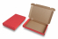 Boîte postale pliante extra-plate - rouge | PIT Packaging.be/fr | Paysdesenveloppes