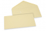 Enveloppes colorées pour cartes de voeux - camel, 110 x 220 mm | PIT Packaging.be/fr | Paysdesenveloppes