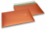 Enveloppes à bulles ECO métallisées mat colorées - orange 235 x 325 mm | PIT Packaging.be/fr | Paysdesenveloppes