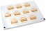 Sluitzegels geboorte - ledikant met sterren | PIT Packaging.be | Enveloppenland
