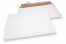 Enveloppes carton ondulé blanc - 250 x 410 mm | PIT Packaging.be/fr | Paysdesenveloppes