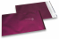 Bordeaux gekleurde mat metallic folie enveloppen - 180 x 250 mm | PIT Packaging.be | Enveloppenland