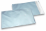 IJsblauw gekleurde mat metallic folie enveloppen - 230 x 320 mm | PIT Packaging.be | Enveloppenland