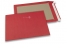 Bordrug enveloppen gekleurd - Rood, 229 x 324 mm | PIT Packaging.be | Enveloppenland