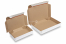 Boîtes postales à bande adhésive blanc | PIT Packaging.be/fr | Paysdesenveloppes