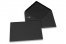 Enveloppes colorées pour cartes de voeux - noir, 114 x 162 mm | PIT Packaging.be/fr | Paysdesenveloppes