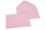 Enveloppes colorées pour cartes de voeux - rose clair, 133 x 184 mm | PIT Packaging.be/fr | Paysdesenveloppes