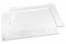 Pergamijn zakken wit met plakstrip - 550 x 500 mm, met de opening aan de lange zijde | PIT Packaging.be | Enveloppenland