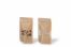Sachets kraft à fermeture zip avec fenêtre - brun, 110 x 185 x 70 mm, 250 ml | PIT Packaging.be/fr | Paysdesenveloppes