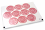 Sluitzegels communie - la mia prima comunione roze met witte krans | PIT Packaging.be | Enveloppenland