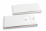 Enveloppen met Japanse sluiting - 110 x 220 x 25 mm, wit | PIT Packaging.be | Enveloppenland