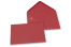 Enveloppes colorées pour cartes de voeux - rouge foncé, 114 x 162 mm | PIT Packaging.be/fr | Paysdesenveloppes