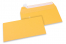 110 x 220 mm - Goudgeel gekleurde papieren enveloppen  | PIT Packaging.be | Enveloppenland