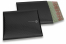 Enveloppes à bulles ECO métallisées mat colorées - noir 165 x 165 mm | PIT Packaging.be/fr | Paysdesenveloppes