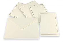 Enveloppes pour faire-part de décès - Toute la collection crème | PIT Packaging.be/fr | Paysdesenveloppes