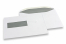 Enveloppes à fenêtre, blanches, 162 x 229 mm (C5), fenêtre à gauche 40 x 110 mm, position de la fenêtre à 20 mm du gauche et à 72 mm du bas, fermeture gommée, 90 grammes | PIT Packaging.be/fr | Paysdesenveloppes
