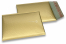 Luchtkussen enveloppen ECO mat metallic - goud 180 x 250 mm | PIT Packaging.be | Enveloppenland
