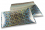 Luchtkussen enveloppen ECO metallic - zilver holografisch 235 x 325 mm | PIT Packaging.be | Enveloppenland