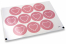 Sluitzegels liefde - roze met wit hart  met blaadjes | PIT Packaging.be | Enveloppenland