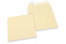 Enveloppes papier colorées - Blanc ivoire, 160 x 160 mm | PIT Packaging.be/fr | Paysdesenveloppes