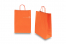 Sacs papier kraft avec anses rondes - orange, 260 x 120 x 350 mm, 90 gr | PIT Packaging.be/fr | Paysdesenveloppes