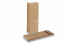Blokbodemzakjes papier bruin - 105 x 65 x 298 mm zonder venster, 500 ml | PIT Packaging.be | Enveloppenland