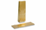 Blokbodemzakjes gekleurd - goud 80 x 50 x 250 mm, 250 gram | PIT Packaging.be | Enveloppenland